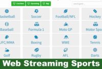 3 Website Streaming Olahraga Yang Mirip BuffStreams TV