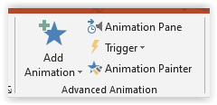 fungsi group advanced animation pada menu animations power point